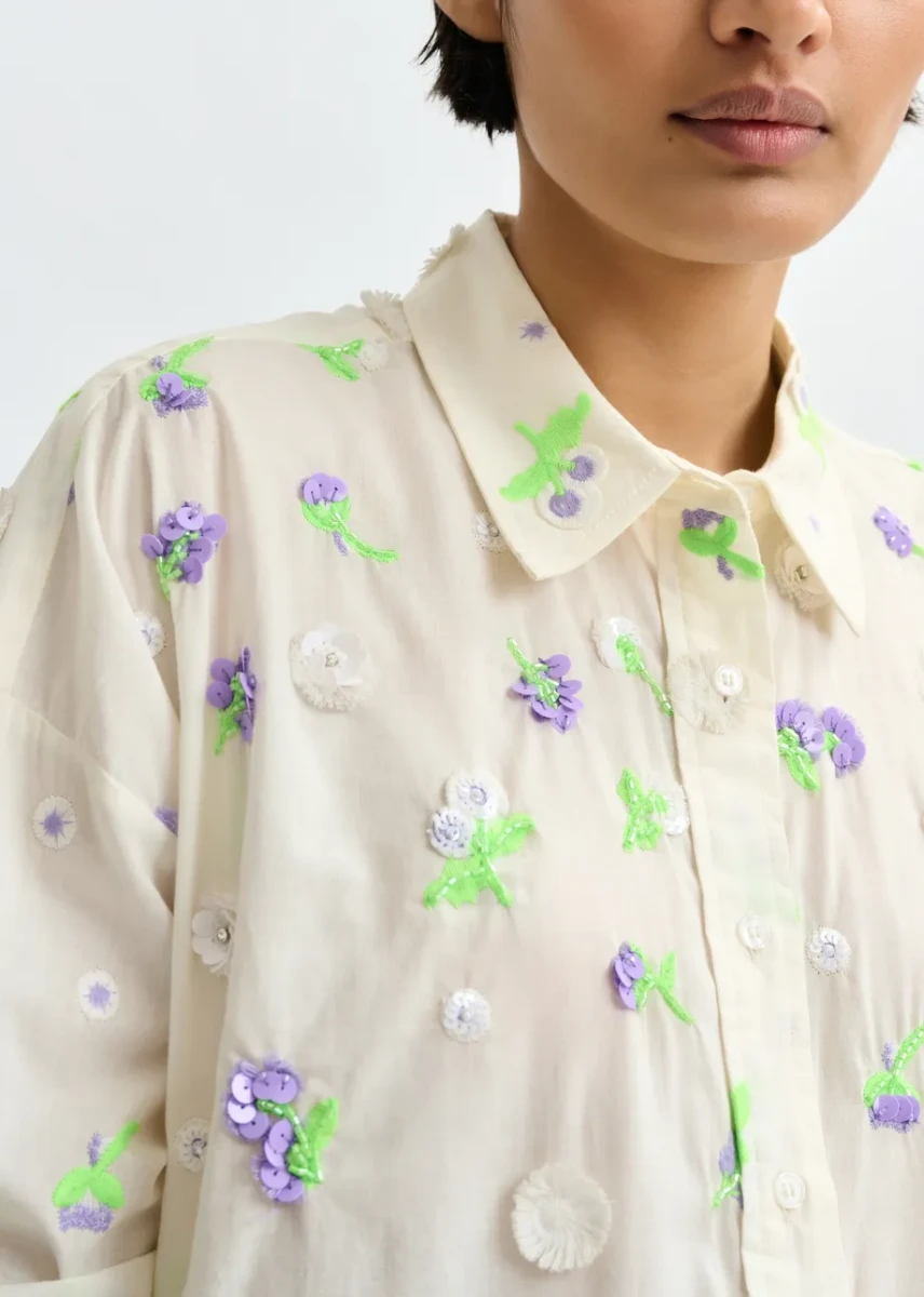 KOSZULA Z CEKINAMI ESSENTIEL ANTWERP