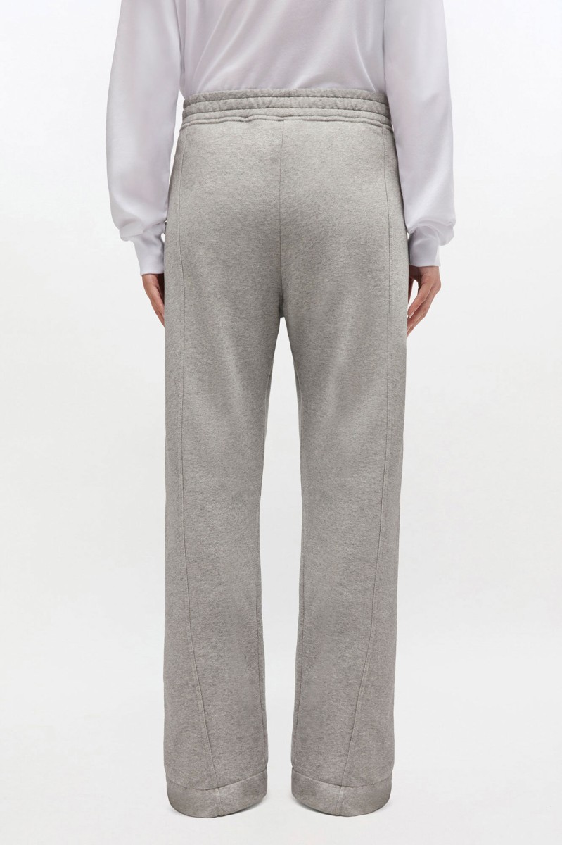 LUŹNE SZARE DRESY Z PRZESZYCIEM GANNI