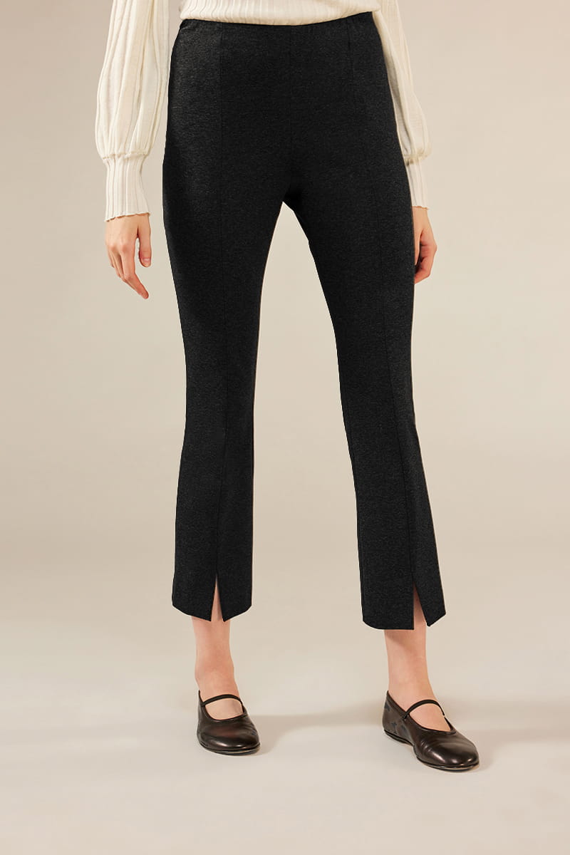 CZARNE SPODNIE NA GUMCE LIVIANA CONTI