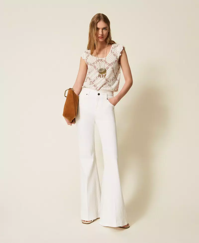 TOP W KWIATKI TWINSET