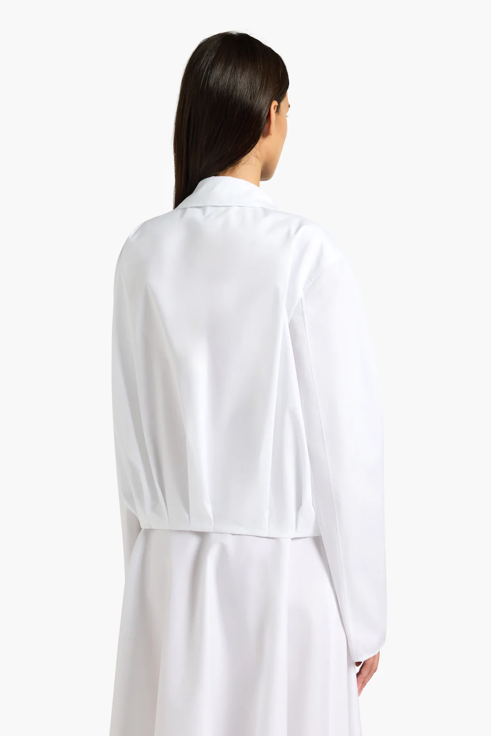 POPELINOWA BIAŁA BOMBERKA LIVIANA CONTI