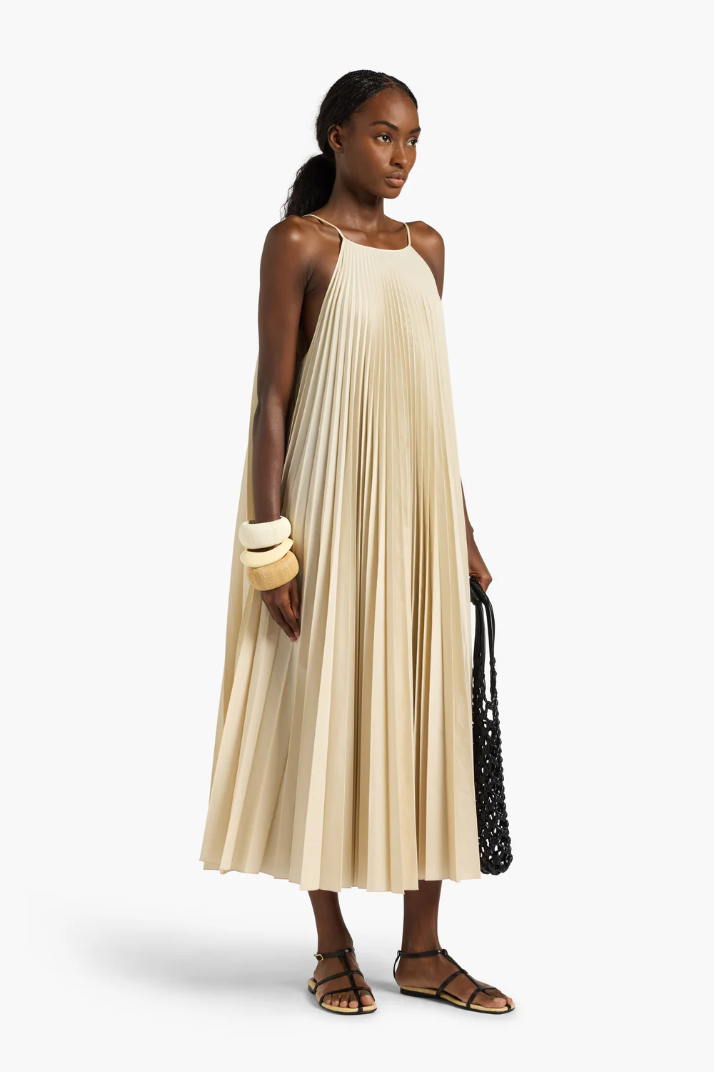 PLISOWANA SUKIENKA MAXI LIVIANA CONTI