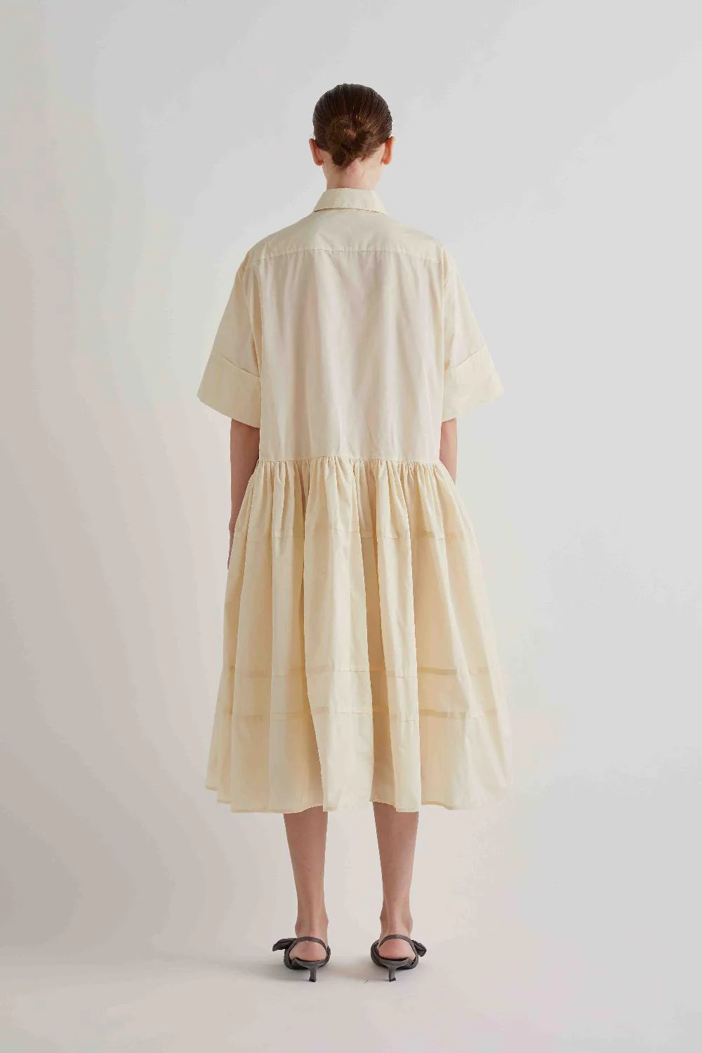 PASTELOWA OVERSIZE SUKIENKA MIDI MEIMEIJ